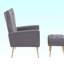 Chaise d'appoint moderne avec repose-pieds-88045870