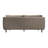 Madria 79" Wide Square Arm Sofa in Fabric with Black Metal Legs-1841854628