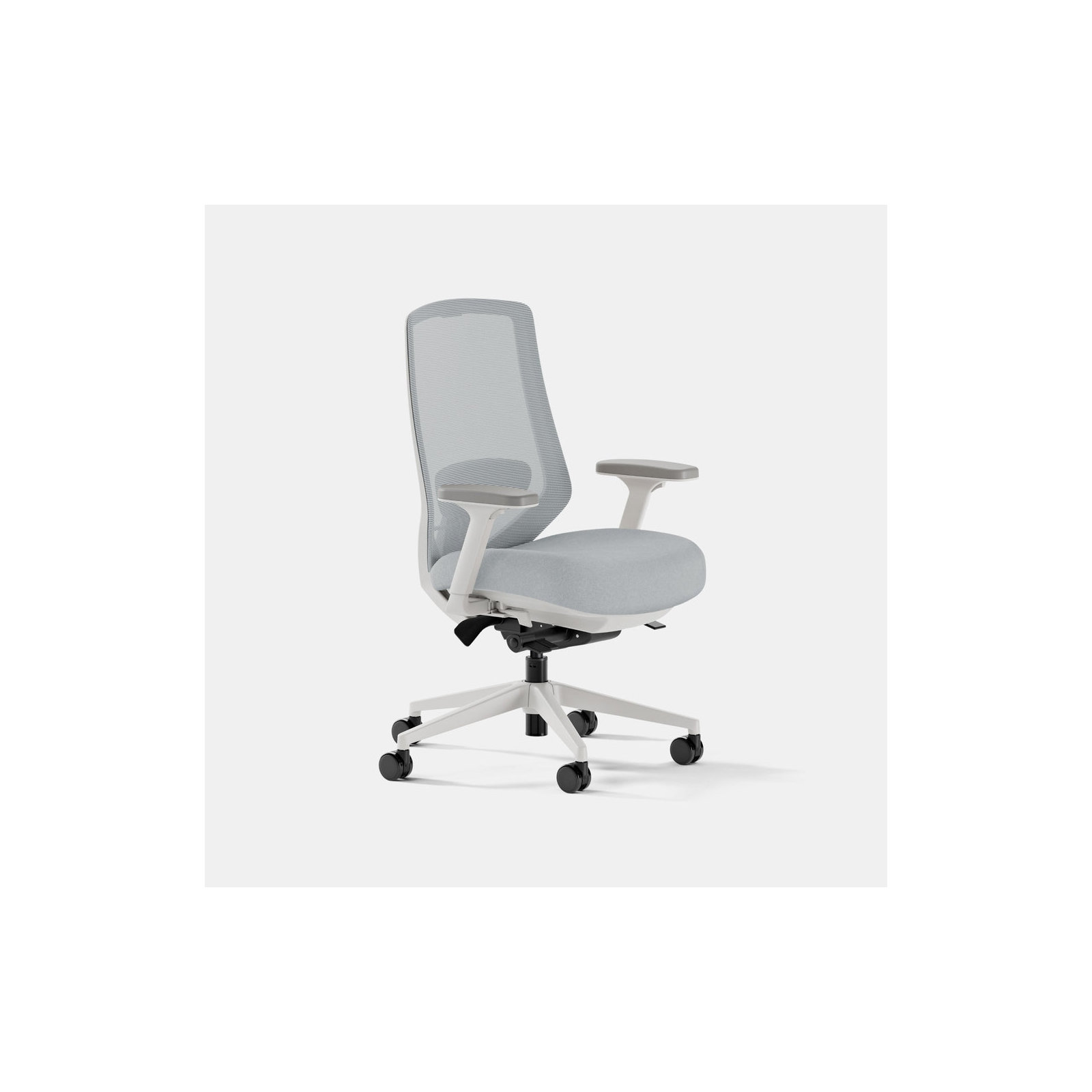 Ergonomic Chair Pro - Fabric, Mineral, White