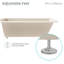Baignoire en alcôve 48 "x 32" Voltaire-42124364-97812436