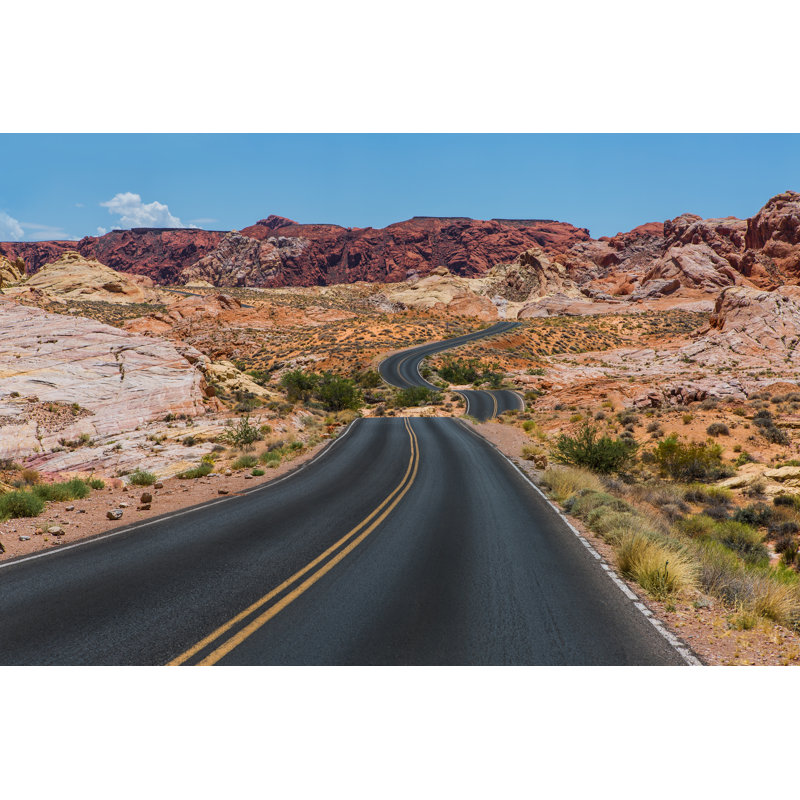 Valley of Fire - Photographie sur toile tendue, L 12 po x H 8 po
