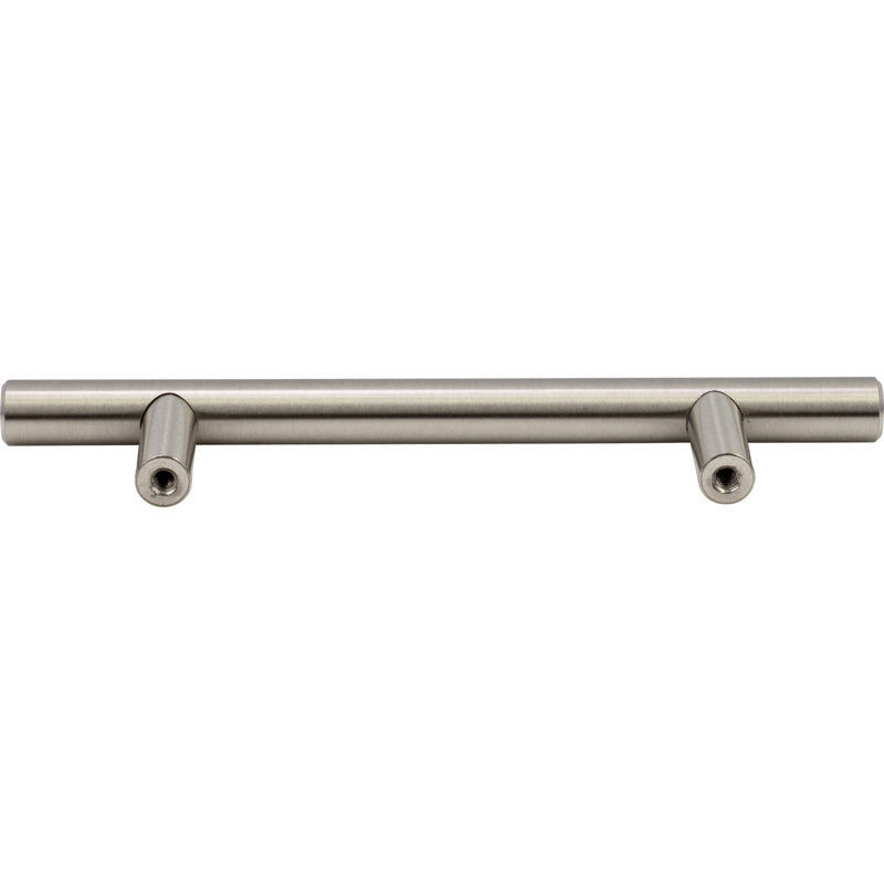 3 3/4" Center to Center Bar Pull, Brushed Satin Nickel
