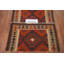 Tapis de couloir oriental réversible en laine Kilim 3 x 7