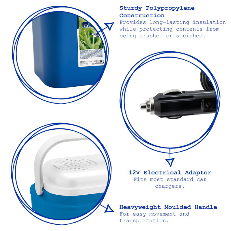 Cool Box - 30L 12V - Blue