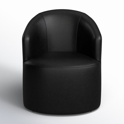 Deryn Upholstered Swivel Barrel Chair