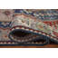 Tapis de couloir bleu en laine 3x12