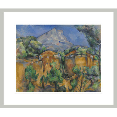 Mont Sainte-Victoire vu de la carrière Bibémus par Paul Cézanne