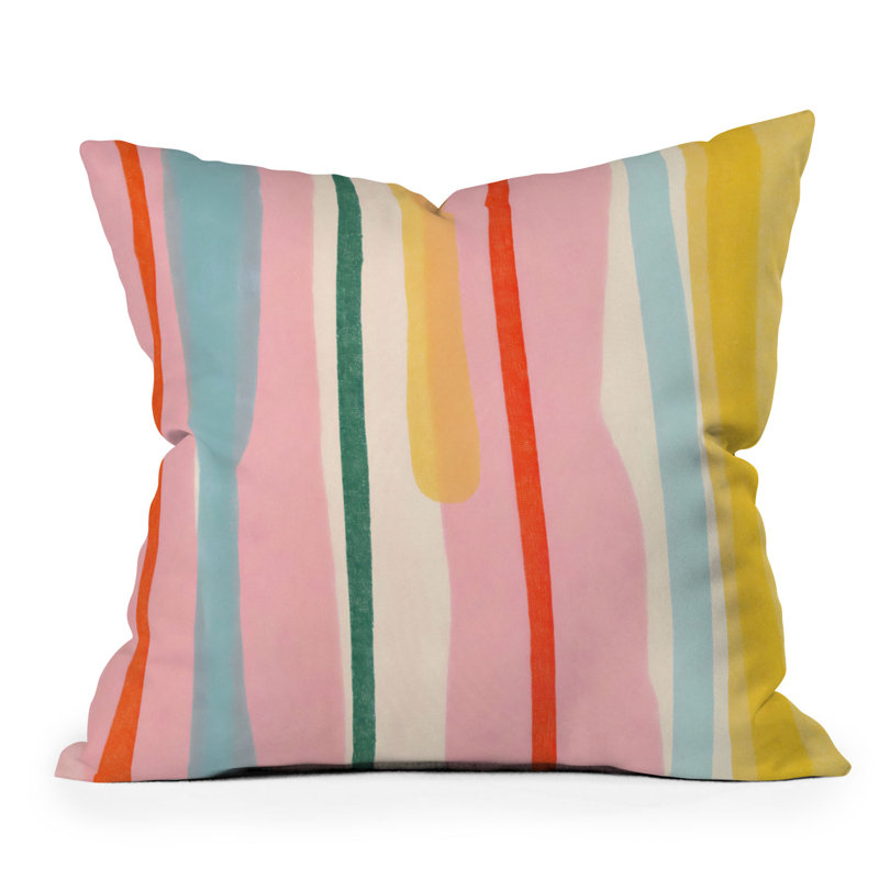 Coussin décoratif 83 oranges, Carré 16 po