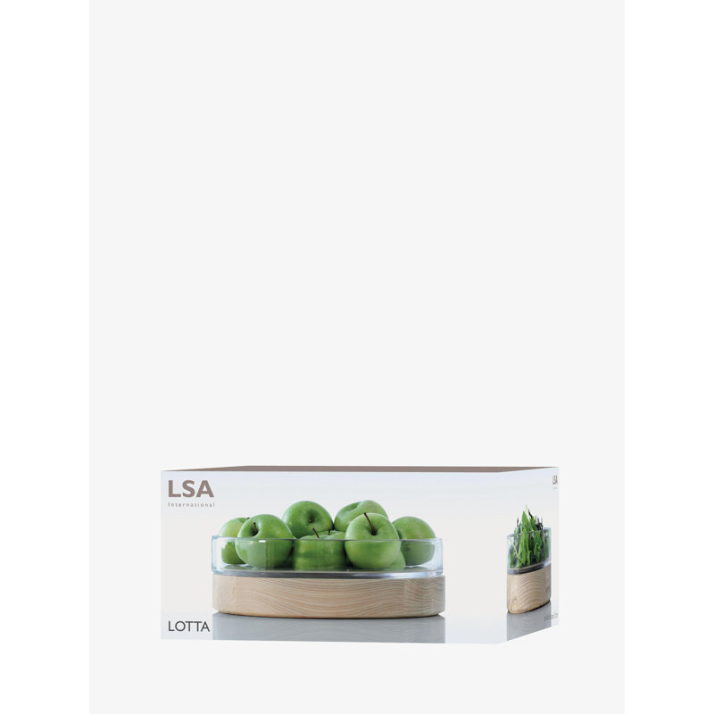 Lotta Glass Fruit Bowl