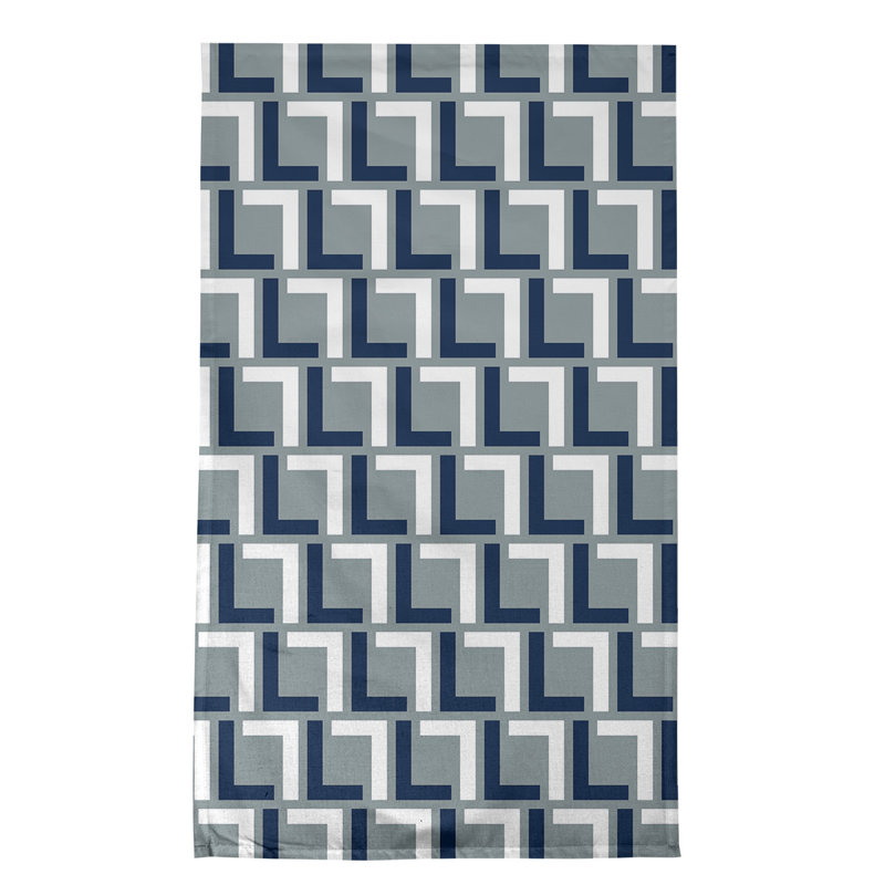 Torchon de luxe Dallas Football, Bleu / blanc / argent, polyester