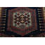Dark Blue Viss Indian Area Rug 6x9