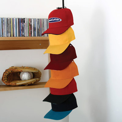 Cap Rack System 36 – Baseball Cap Organizer
