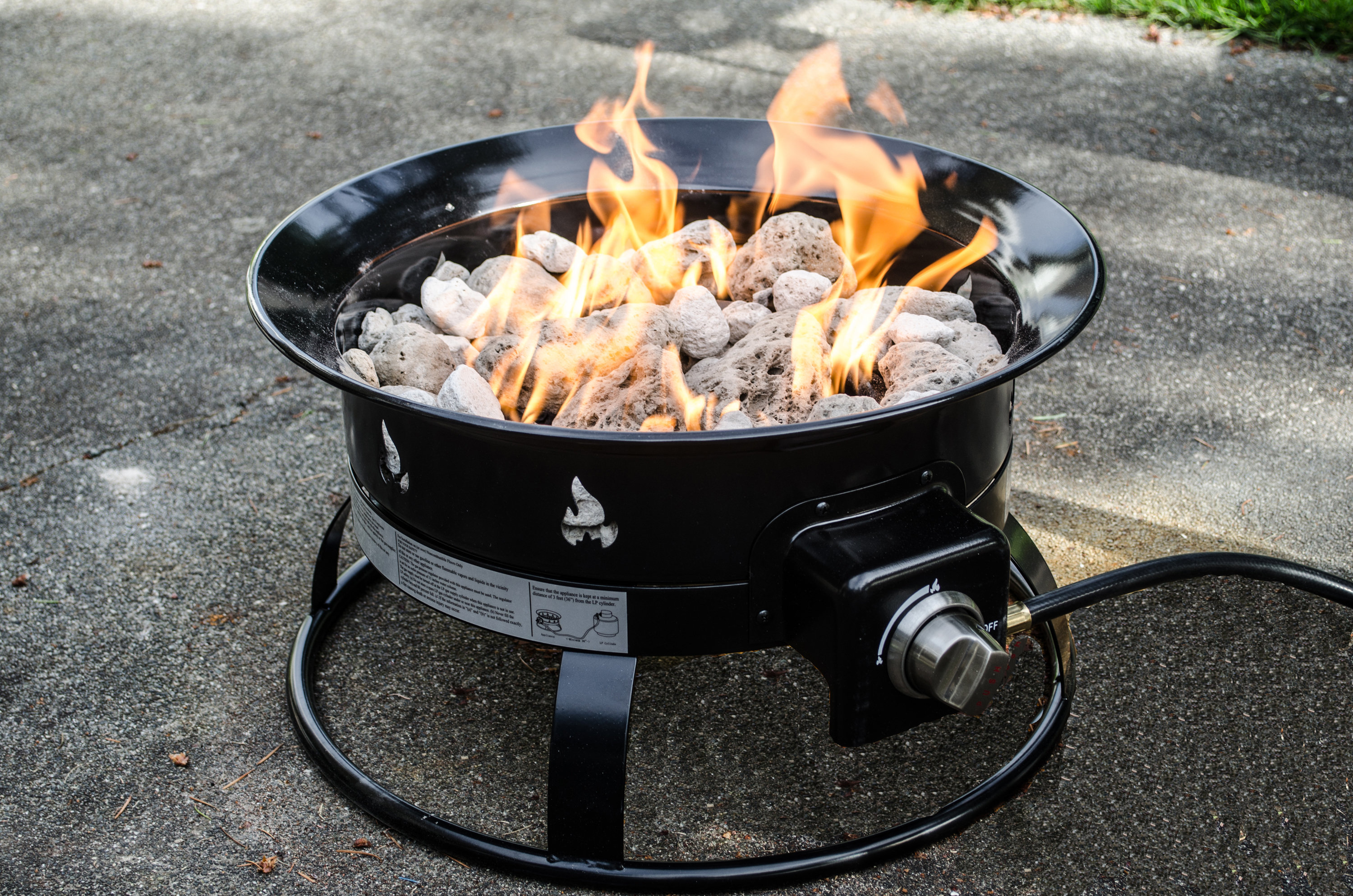 Heininger Holdings LLC Heininger Portable Propane Outdoor Fire Pit