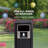Winado 21 Gallon Black Waterproof Outdoor Trash Can With Fixed Lid