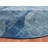 Scottlynn One-of-a-Kind Round 12'0" X 12'1" New Age Round Area Rug in Blue