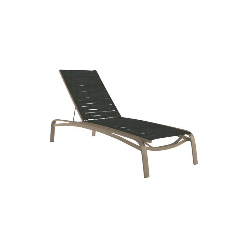 Laguna Beach EZ Span™ Outdoor Rust-Resistant Metal Chaise Lounge, Moab, Sonora