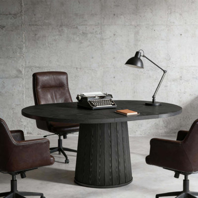 Conference Table, Stylish Oval Office Table