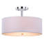 Billie Fabric Semi Flush Mount
