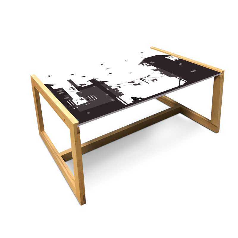 Table basse East Urban Home, H 24,4 po x L 35,83 po x P 15,75 po