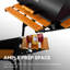 Barbecue au charbon avec table d'appoint Royal Gourmet Barrel, noir