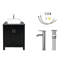 Ensemble de meuble-lavabo simple 24,4 po Prew