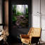 Art mural en verre Ebern Designs «The Forest Gates» par Rick Berk-749884646