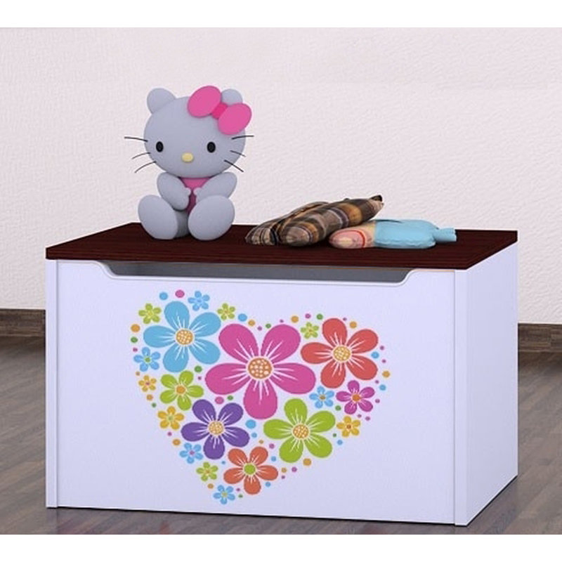 Chigwell Bright Pear Tree Heart from Flowers Toy Box, Dark Brown