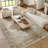Burnie Oriental Ivory/Beige Area Rug-1060015757