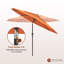 Parasol de marché éclairé 10 pi 10 po Lucianna-2071233322