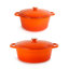Batterie de cuisine en fonte 4 pièces BergHOFF Neo et 8 pintes Fours néerlandais avec couvercles assortis