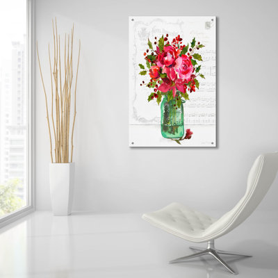  'Le Parfait Jar C' by Jean Plout Acrylic Glass Wall Art, 16" x 24"