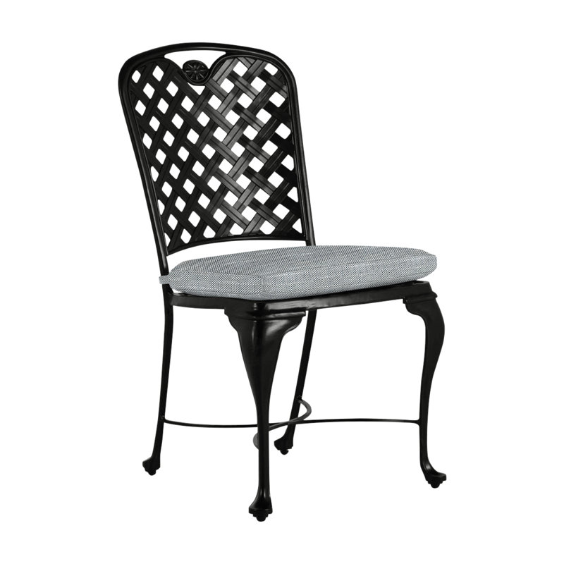 Chaise d'appoint en aluminium Provance - Terre antique, Terre antique, Pas de soudure, Argent Rollo
