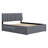 Upholstered Platform Bed With Trundle-127341010