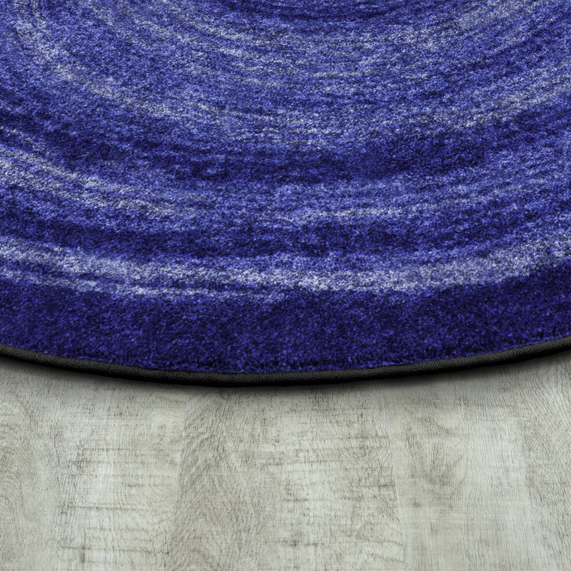 Tapis Feeling Fun par Joy Carpets, Rond 5 pi 4 po