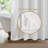 Soft Tufted Texture Chenille Stripe Shower Curtain-1278676803