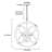 Mazhar 4-Light Globe Wood Chandelier Dimmable