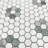 10" x 11" Marble Mosaic Sheet Subway Wall & Floor Tile
