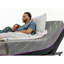 Base réglable avec matelas en mousse de latex de 11 pouces - Positions de mémoire personnalisables pour un confort personnalisé et une couverture de charbon de bois Dissipateur de chaleur Contrôle des odeurs