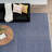 Herringbone Indigo Handwoven Cotton Rug-11906370