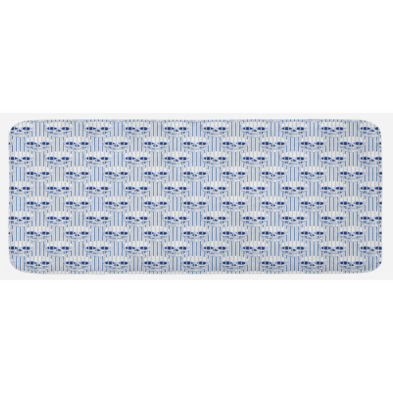 Tapis de cuisine crâne