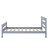 Twin Bed Frame Equipped With Both Headboard And Footboard-957301551