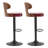 Swivel PU Leather Adjustable Height Bar Stool-17264048