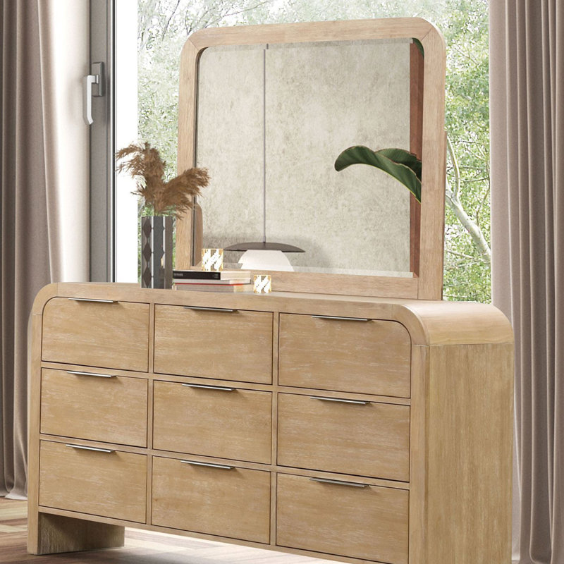 Miroir transitionnel l 42,4 po, naturel