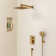 RainfallCascade 10" Wall High-Pressure Balanced Shower System with 3-Setting  Hand Shower