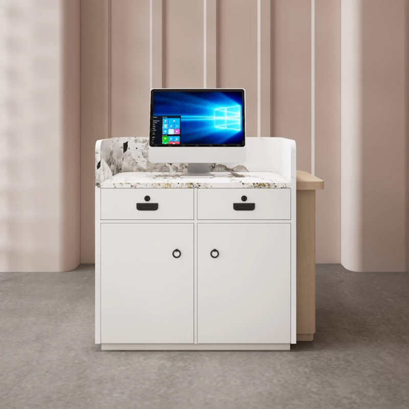 Bureau de réception rectangulaire Modern, 39.37