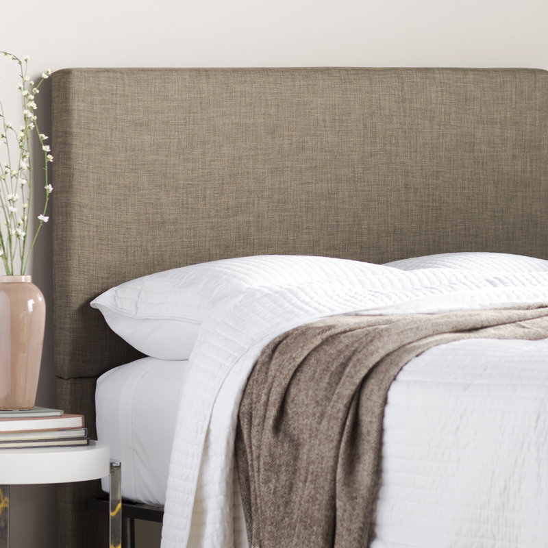 Upholstered Headboard, Twin, Moss