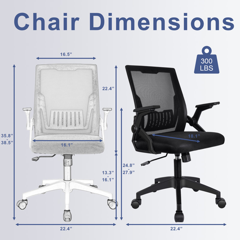 Chaise de bureau ergonomique Bleona, Noir, noir, noir, noir, Noir, noir, noir, noir