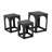 Cole And Grey Metal Nested Accent Table With Arched Cutouts-102428059