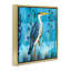 Grue sur pied avec cadre flottant aux tons bleus, design par Kay Widdowson-1534813035-1534812948