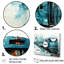 «Usa Map Rail Render - Train», impression d'art mural-107765503-107765506